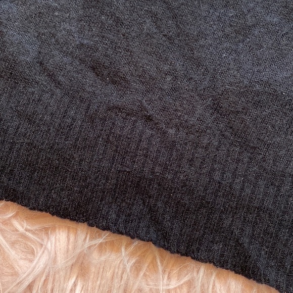 Wildfox White Label Black Jumper with Daisy Sequins sz XS - Picture 9 of 11